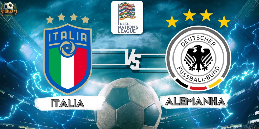ITALIA x Alemanha pela NATIONAL LEAGUE no futebolaovivo