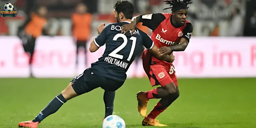 jogo Bayer Leverkusen x Bochum pela Bundesliga no futebolaovivo
